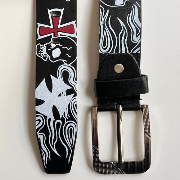 Y2k style black skeleton skull - Picture 2 of 8